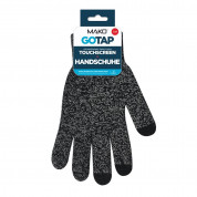 Mako GoTap Touch Screen Gloves Unisex Size S/M (gray) 3
