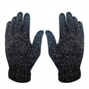 Mako GoTap Touch Screen Gloves Unisex Size M/L (gray) 1