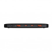 Baseus Blade Digital Display Power Bank 100W 20000 mAh (PPDGL-01) - външна батерия с два USB-A и два USB-C изходи и технология за бързо зареждане (черен) 1