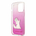 Karl Lagerfeld Choupette Fun Case - дизайнерски кейс с висока защита за iPhone 13 Pro Max (розов) 5