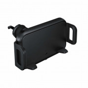 Samsung Wireless Car Charger 9W Vent Holder (EP-H5300) - поставка за радиатора на кола с безжично зареждане за Qi съвместими смартфони (черен) 6