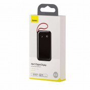 Baseus Mini S Digital Display Power Bank 15W Wireless Charger 10000mAh (PPXF-A01) (black) 5