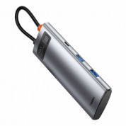 Baseus USB-C Metal Gleam Series 7-in-1 Hub (WKWG020113) (space gray) 1