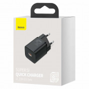 Baseus Super Si USB-C PD Wall Charger 25W (CCSP020101) (black) 9