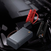 Baseus Super Energy Reboost Car Jump Starter 16000 mAh (CRJS02-A0G) - външна батерия 16000 mAh с фенер, JumpStarter за автомобил и инвертор (тъмносив) 11