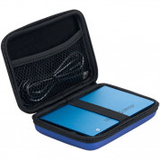 Orico HDD Case Box - органайзер за външен хард диск, кабели, слушалки и други аксесоари (син) 2