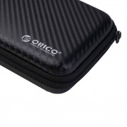 Orico HDD Case Box - органайзер за външен хард диск, кабели, слушалки и други аксесоари (черен-карбон) 2