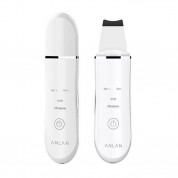 Anlan Ultrasonic Skin Scrubber - ултразвуков уред за почистване на лице (бял) 2