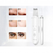 Anlan Ultrasonic Skin Scrubber - ултразвуков уред за почистване на лице (бял) 4