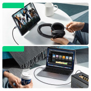Ugreen CM450 USB-C to 3.5 mm Audio Cable - USB-C към 3.5 мм аудио кабел (100 см) (черен) 4