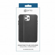 Prio Protective Hybrid Cover - хибриден кейс с най-висока степен на защита за Samsung Galaxy S22 Ultra (черен) 3