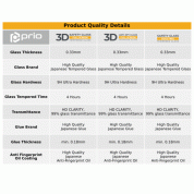 Prio 2.5D Tempered Glass - калено стъклено защитно покритие за дисплея на Samsung Galaxy S22 Plus (прозрачен) (bulk) 2