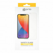 Prio 3D Glass Full Screen Curved Tempered Glass for Samsung Galaxy S22 Ultra (black-clear) 4