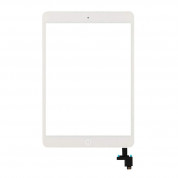 BK OEM iPad Mini 1, Mini 2 Touch Screen Digitizer with Home button - резервен дигитайзер (тъч скриийн) с външно стъкло и Home бутон за iPad Mini 1, Mini 2 (бял)