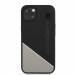 AMG Liquid Silicone Case - дизайнерски силиконов калъф за iPhone 13 (черен-сив) 2