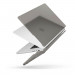 Uniq Claro Slim Hardshell Case - предпазен поликарбонатов кейс, силиконов протектор за клавиатурата и предпазител за камерата за MacBook Pro 16 M1 (2021), MacBook Pro 16 M2 (2023) (черен-мат) 2