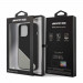 AMG Liquid Silicone Case - дизайнерски силиконов калъф за iPhone 13 Pro (черен-сив) 6