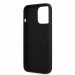 AMG Liquid Silicone Case - дизайнерски силиконов калъф за iPhone 13 Pro (черен-сив) 5