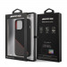 AMG Liquid Silicone Case - дизайнерски силиконов калъф за iPhone 13 Pro (черен-червен) 6