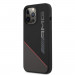 AMG Liquid Silicone Case - дизайнерски силиконов калъф за iPhone 13 Pro (черен-червен) 1