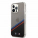 BMW M Tricolor Stripes Case - хибриден удароустойчив кейс за iPhone 13 Pro (прозрачен) 1