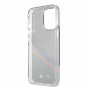 BMW M Tricolor Stripes Case for iPhone 13 Pro (transparent) 4