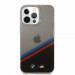BMW M Tricolor Stripes Case - хибриден удароустойчив кейс за iPhone 13 Pro (прозрачен) 3