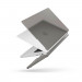 Uniq Claro Slim Hardshell Case - предпазен поликарбонатов кейс, силиконов протектор за клавиатурата и предпазител за камерата за MacBook Pro 14 M1 (2021), MacBook Pro 14 M2 (2023) (черен-мат) 2