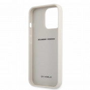 Ferrari Real Carbon Hard Case for iPhone 13 Pro (silver) 3