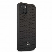 Mercedes-Benz Genuine Leather Hard Case for iPhone 13 (black) 2