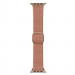Uniq Aspen Adjustable Braided Band  - текстилна каишка за Apple Watch 42мм, 44мм, 45мм, Ultra 49мм (розов) 6