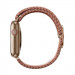 Uniq Aspen Adjustable Braided Band  - текстилна каишка за Apple Watch 42мм, 44мм, 45мм, Ultra 49мм (розов) 3
