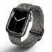 Uniq Aspen Adjustable Braided Band - текстилна каишка за Apple Watch 42мм, 44мм, 45мм, Ultra 49мм (сив) 1