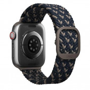 Uniq Aspen Adjustable Braided Band  - текстилна каишка за Apple Watch 42мм, 44мм, 45мм (син) 1