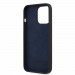 Mercedes-Benz Liquid Silicone Case - дизайнерски силиконов калъф за iPhone 13 Pro (черен) 6