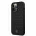 Mercedes-Benz Liquid Silicone Case - дизайнерски силиконов калъф за iPhone 13 Pro (черен) 1