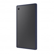 Samsung Clear Edge Cover EF-QX200TN - оригинален удароустойчив хибриден кейс за Samsung Galaxy Tab A8 10.5 (син-прозраен) 3