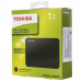 Toshiba Canvio Series External HD 2.5 USB 3.0 1TB HDTB410EK3AA - външен 2.5 хард диск 1TB (черен) 5