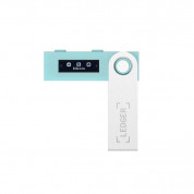 Ledger Nano S - хардуерен портфейл за криптовалути (син)