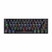Motospeed Wireless Mechanical Gaming Keyboard CK62 - безжична механична геймърска клавиатура с RGB подсветка (за PC и Mac) (черен) 2