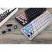 Motospeed Wireless Mechanical Gaming Keyboard CK62 - безжична механична геймърска клавиатура с RGB подсветка (за PC и Mac) (черен) 5