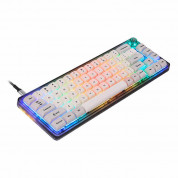Motospeed Wireless Mechanical Gaming Keyboard CK69 - механична геймърска клавиатура с RGB подсветка (за PC и Mac) (бял) 6