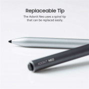 Adonit Neo Stylus -  алуминиева професионална писалка за iPad (модели след 2018 година) (тъмносив) 6