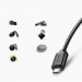 Ugreen Ethernet Extension Cable For Chromecast RJ45 Cat 6 FTP 1000 Mbps - удължителен Ethernet кабел за Google Chomecast (100 см) (черен) 2