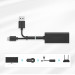 Ugreen Ethernet Extension Cable For Chromecast RJ45 Cat 6 FTP 1000 Mbps - удължителен Ethernet кабел за Google Chomecast (100 см) (черен) 6