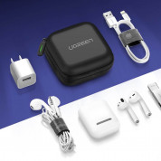 Ugreen Headphones Cover Case - удароусточив кейс за Apple AirPods и други слушалки (черен) 6