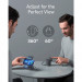 Anker MagGo 2-in-1 Magnetic Wireless Charging Stand - двойна поставка (пад) за безжично зареждане за iPhone с Magsafe и AirPods (черен)	 5