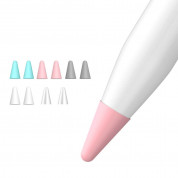 Dux Ducis Writing Silicone Case Nibs 10 pcs. - комплект силиконови протектори за върха на Apple Pencil и Apple Pencil 2nd Gen (10 броя) (цветни)