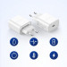 Dux Ducis Wall Charger USB-C 20W PD - захранване за ел. мрежа 20W с USB-C изход и технология за бързо зареждане (бял) 8