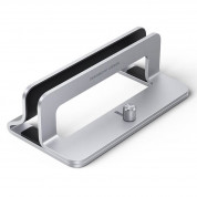 Ugreen Vertical Aluminium Laptop Stand - вертикална алуминиева поставка за MacBook и лаптопи (тъмносив)